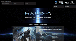 Desktop Screenshot of halo4soundtrack.com